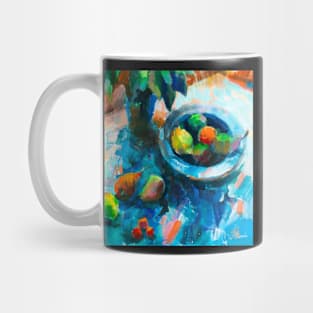 Blue Still Life Mug